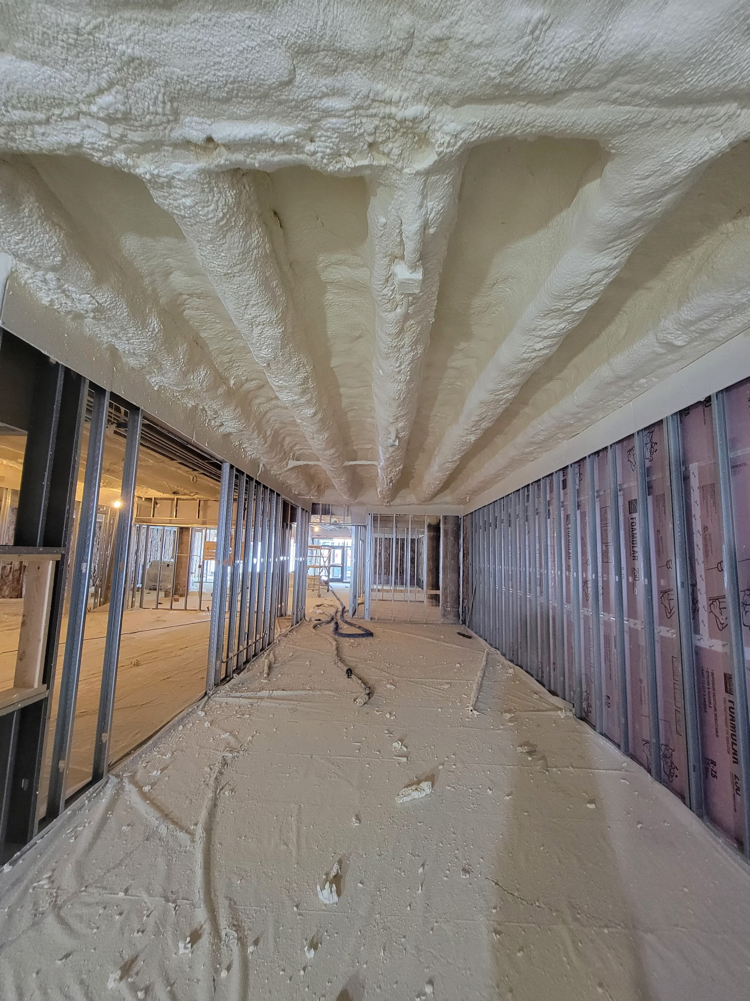 Fiberglass batt insulation